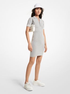 Logo Tape Stretch Viscose Dress | Michael Kors [US]