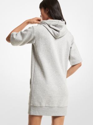 Pride Heart Logo Organic Cotton Blend Hoodie Dress Michael Kors