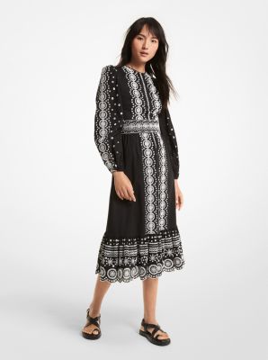 Michael kors eyelet dress on sale