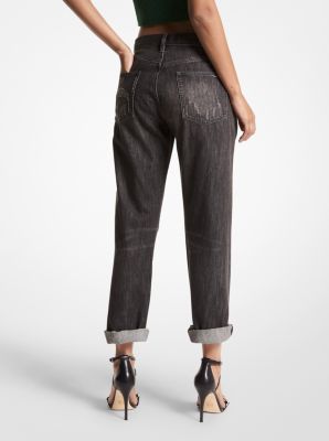 Distressed Denim Jeans