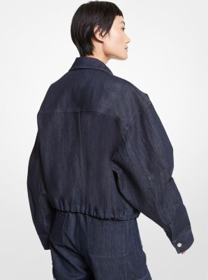 Oversize-Anorak aus Denim
