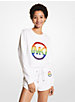 PRIDE Embellished Organic Cotton Terry Sweatshirt image number 0