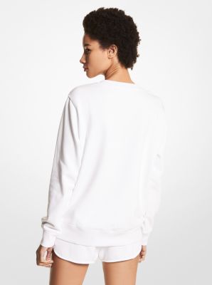 PRIDE Embellished Organic Cotton Terry Sweatshirt image number 1