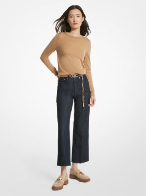 Pull en laine mérinos mélangée