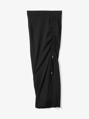 Viscose Blend Ruched Skirt image number 2