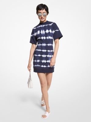 Tie-Dye Organic Cotton Terry Dress | Michael Kors