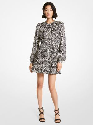 Michael kors 2025 zebra print dress