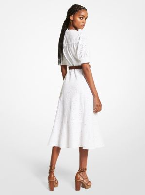 Michael kors white summer hot sale dress