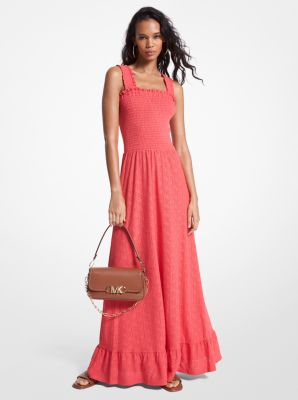 Michael kors clearance smocked dress