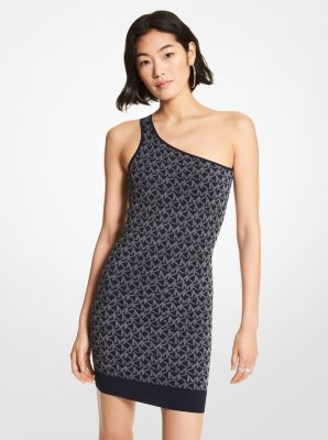 Michael kors one shoulder dress sale