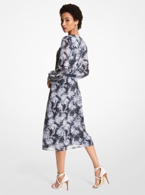 Michael kors rose georgette dress online