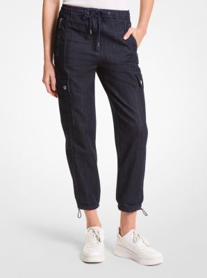 Denim Track Pants image number 0