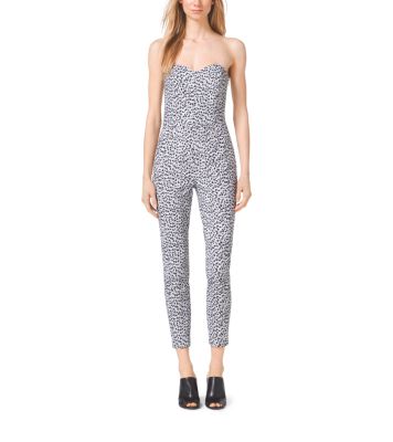 michael kors leopard jumpsuit