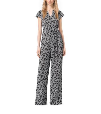 Floral-Print Jumpsuit