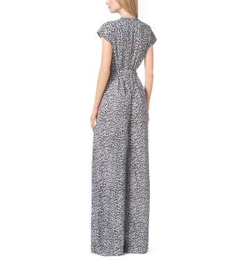 Abstract Jaguar-Print Jumpsuit | Michael Kors [US]