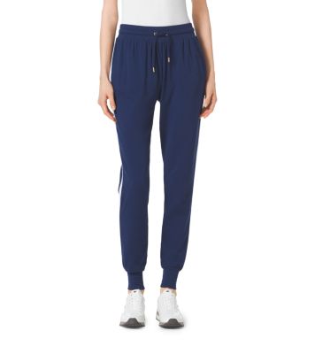 Side-Stripe Drawstring Pants