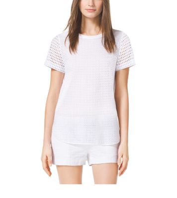 Eyelet Top -  Canada