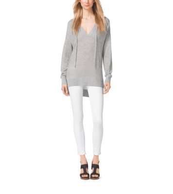 Hooded Cashmere Sweater