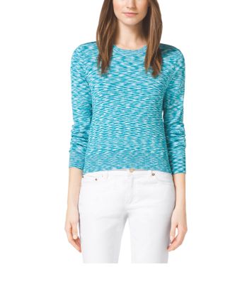 Cropped Space-Dyed Top