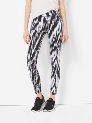 Michael Kors Reversible Printed Leggings