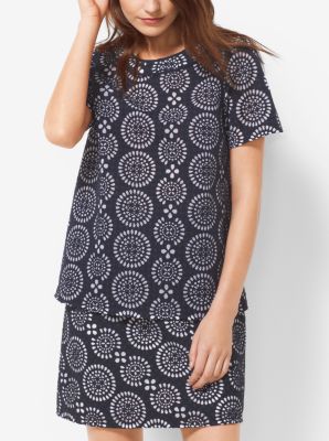 Eyelet-Embroidered Top image number 0