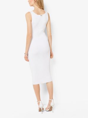 Michael kors ribbed knit on sale dress