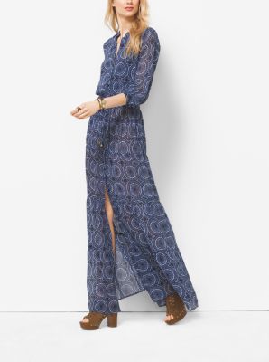 Michael kors maxi dress cheap with sleeves