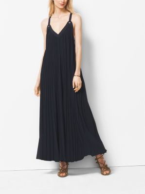 Pleated Maxi Dress