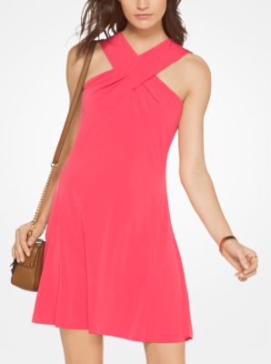 CrossNeck Dress Michael Kors Canada