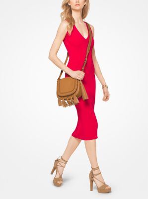 Michael kors v clearance neck dress