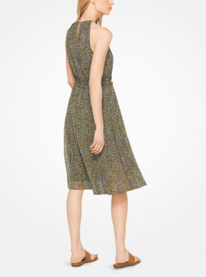 Michael kors hot sale chiffon dress