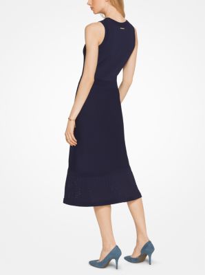 Pointelle Stretch-Viscose Dress image number 1