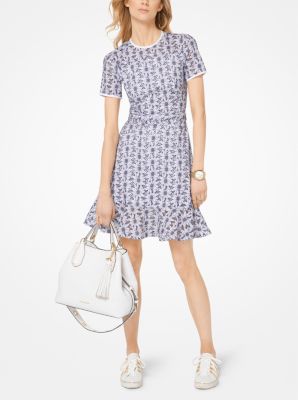 Michael kors daisy eyelet on sale dress