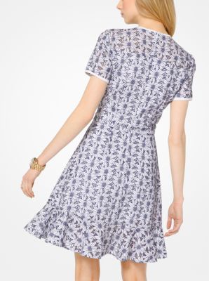 Daisy eyelet deals dress michael kors