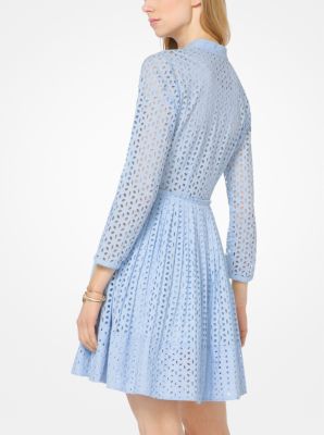 Michael kors sales eyelet cotton shirtdress