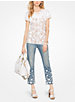 Floral Sequined Jeans image number 2
