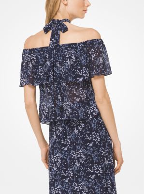 Michael kors shop floral top