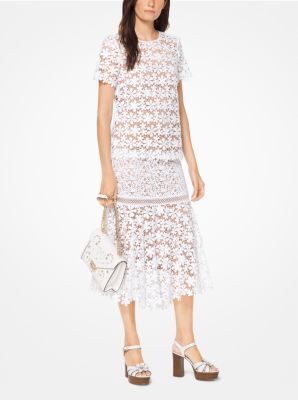Mixed Floral Lace Skirt | Michael Kors [US]