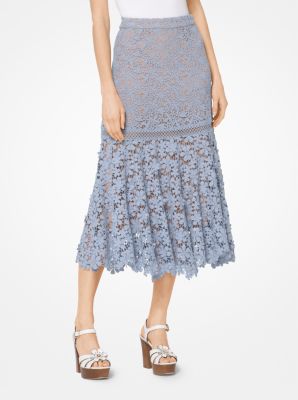 michael michael kors lace skirt