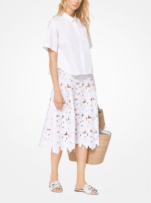 Michael kors shop floral skirt