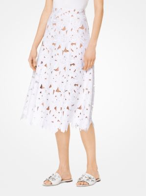 Floral Lace Skirt | Michael Kors