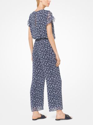 Michael kors store floral jumpsuit