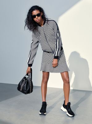 Michael kors shop grayson checkerboard