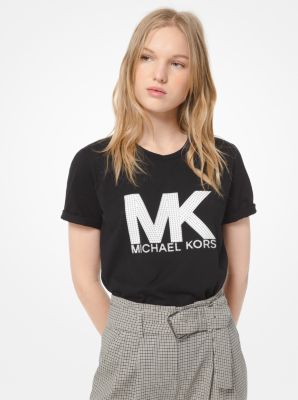 michael kors logo tops