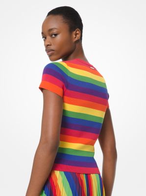 Michael kors on sale rainbow sweater