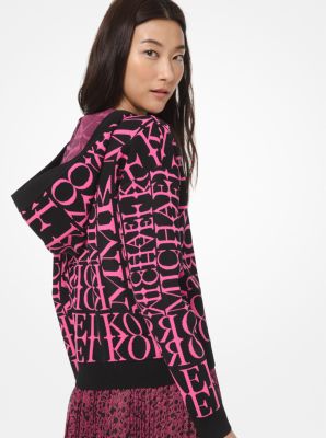 michael kors hoodie purple