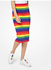 Rainbow Stretch-Viscose Pencil Skirt image number 0