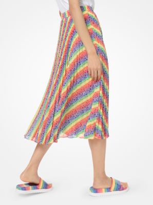 mk rainbow skirt