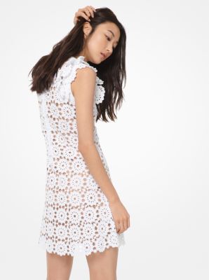 Michael kors shop white lace dress