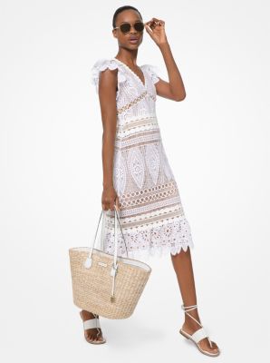 Michael michael kors medallion lace dress new arrivals